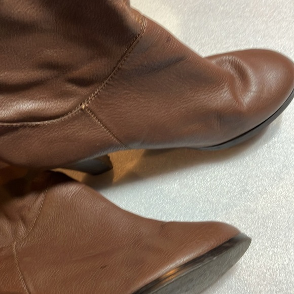 Colin Stuart leather over the knee pull on boots. - Picture 8 of 8